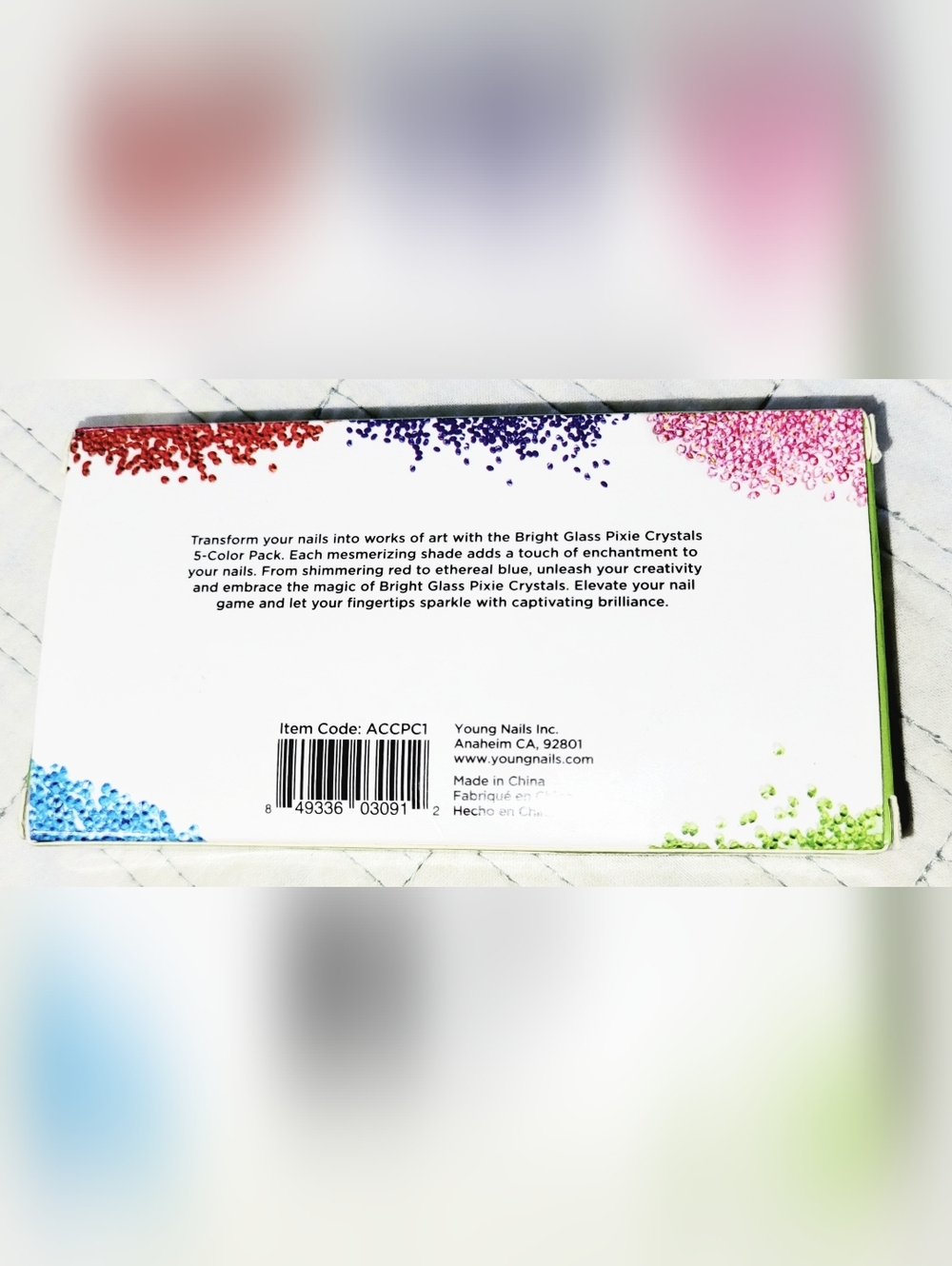 Young Nails Bright Pixie Glass Crystals Collection - Multicolor - Picture 2 of 2